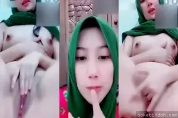 VCS Jilbab Viral Disebar Mantan Memek Basah Keliatan Jelas Lumer